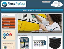 Tablet Screenshot of planeperfect.us